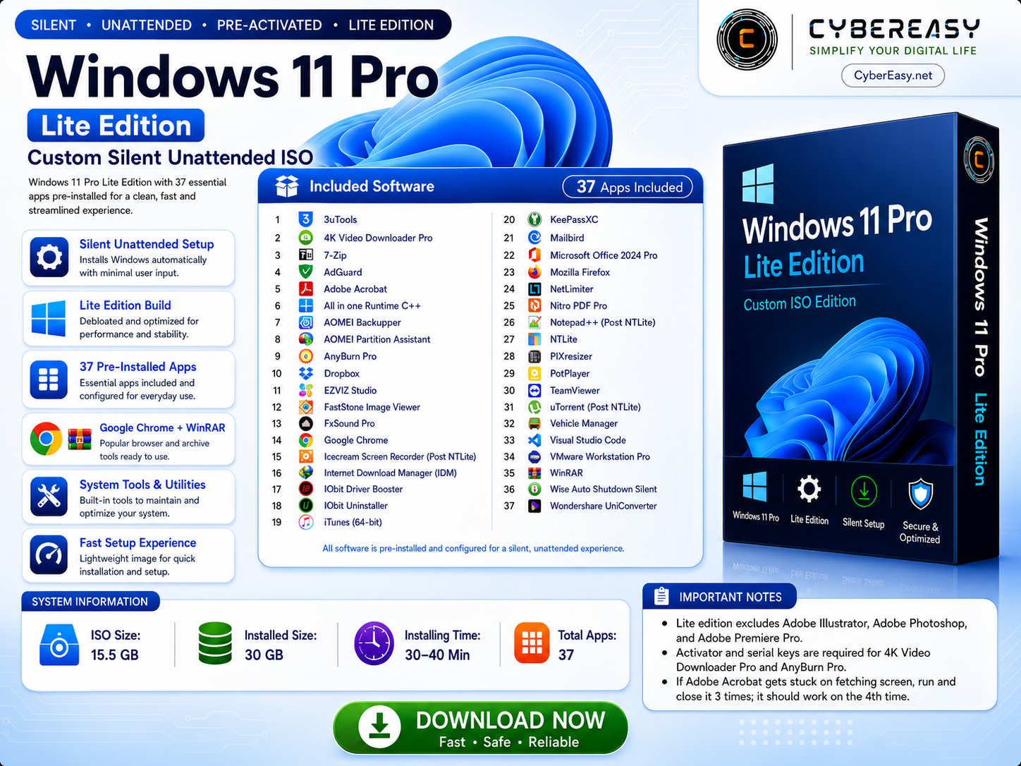 Windows 11 Pro Lite Edition