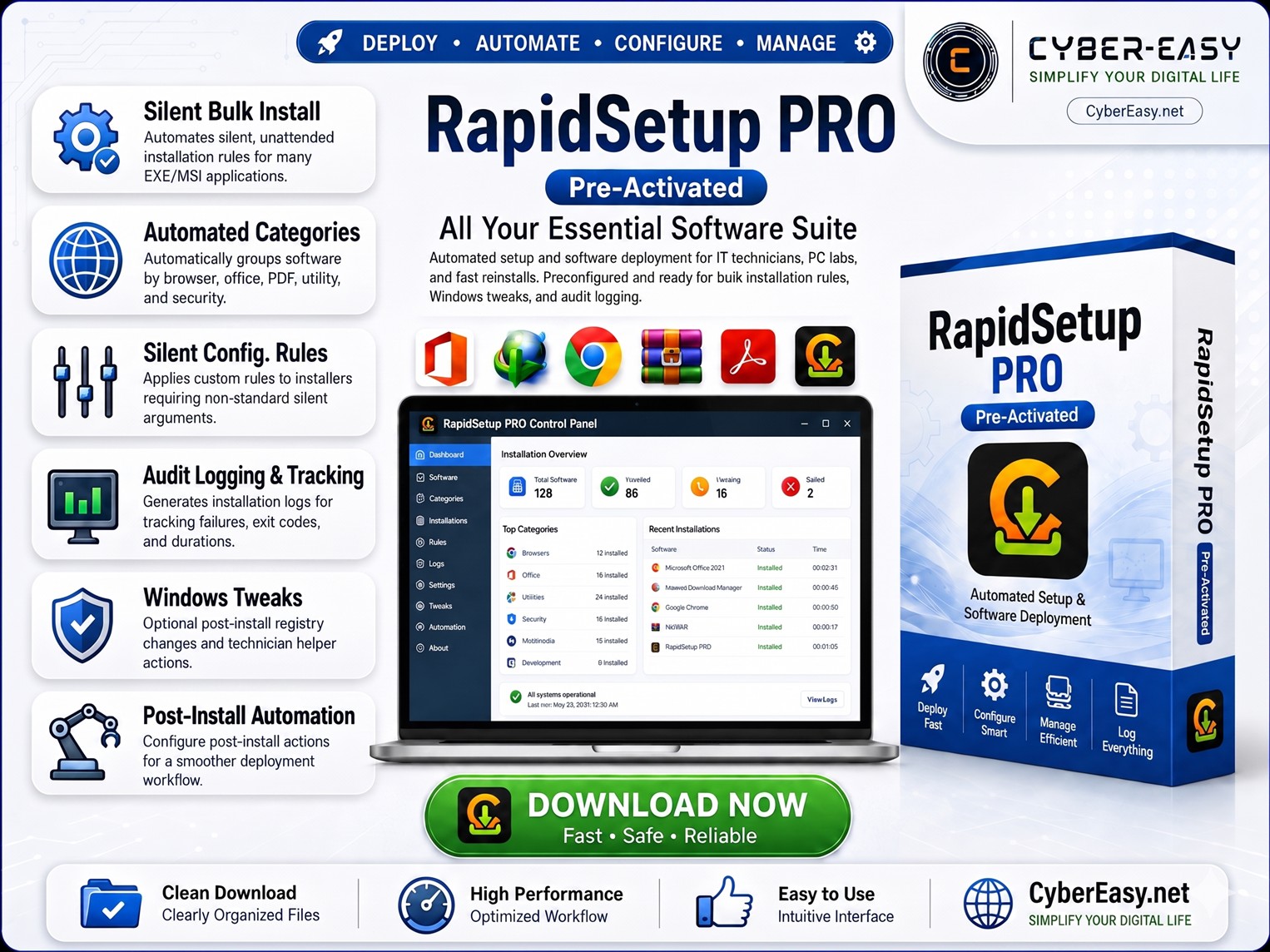 RapidSetup PRO