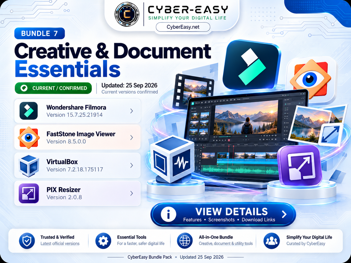 CyberEasy Creative & Document Essentials – Bundle 7